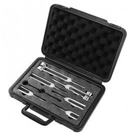 Baseline, Tuning Fork with protective carrying case, 6-piece set (128, 256, 512, 1024, 2048, 4096 cps)