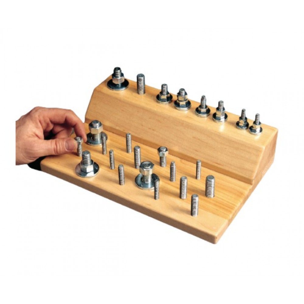Two-Tiered Horizontal Bolt Board