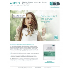 (ABAS®-3) Adaptive Behavior Assessment System, Third Edition