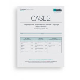 (CASL-2) Comprehensive Assessment of Spoken Language, Second Edition