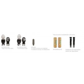 Spirit Fibre Diagnostic Otoscope Black