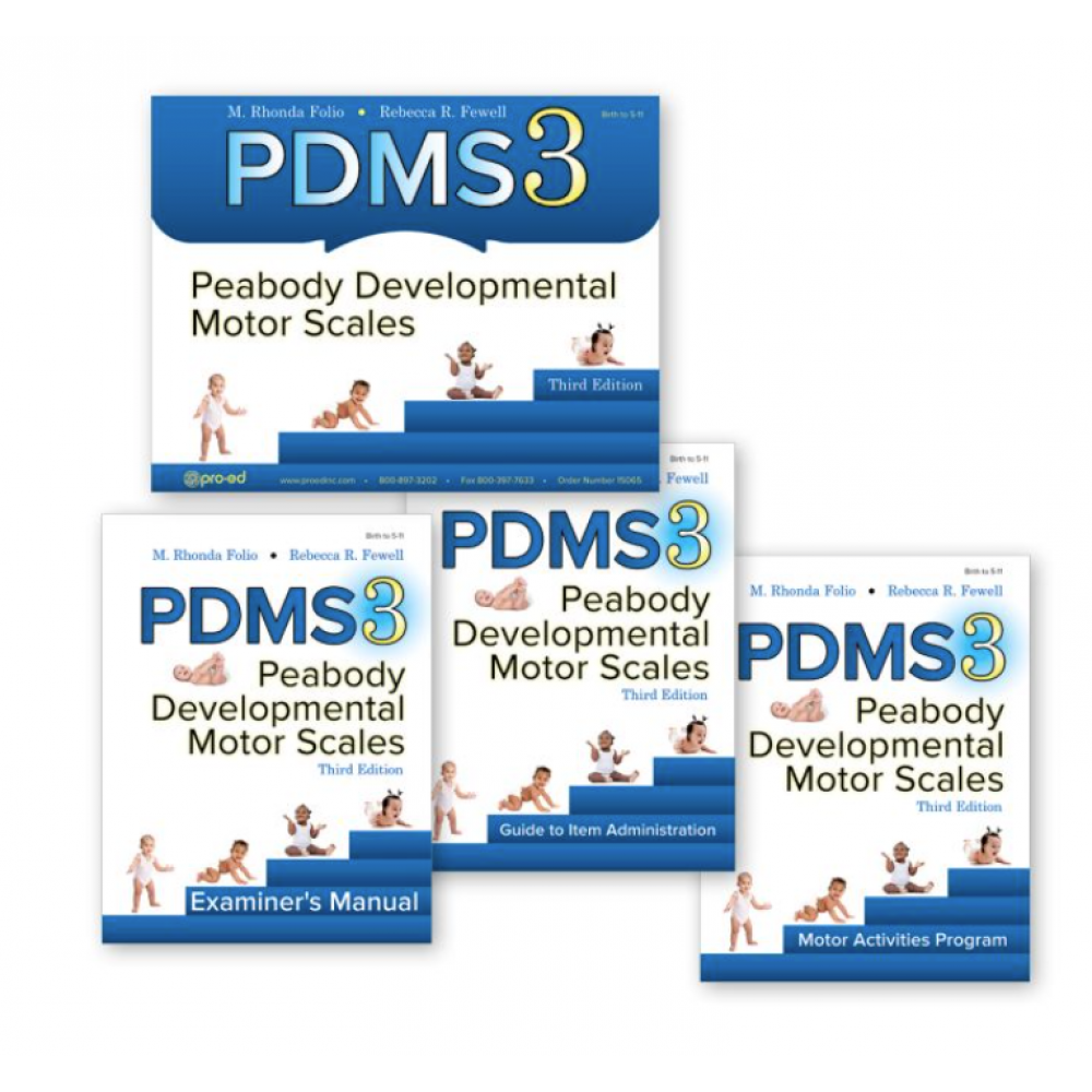 PDMS-3: Peabody Developmental Motor Scales–Third Edition, Complete Kit