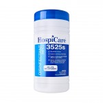 HospiCare 3525 Alcohol Disinfectant Wet Wipes Resealable Tub 150s pulls