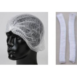 Disposable Bouffant Hair Cover Cap Non-Woven (pkg of 100)