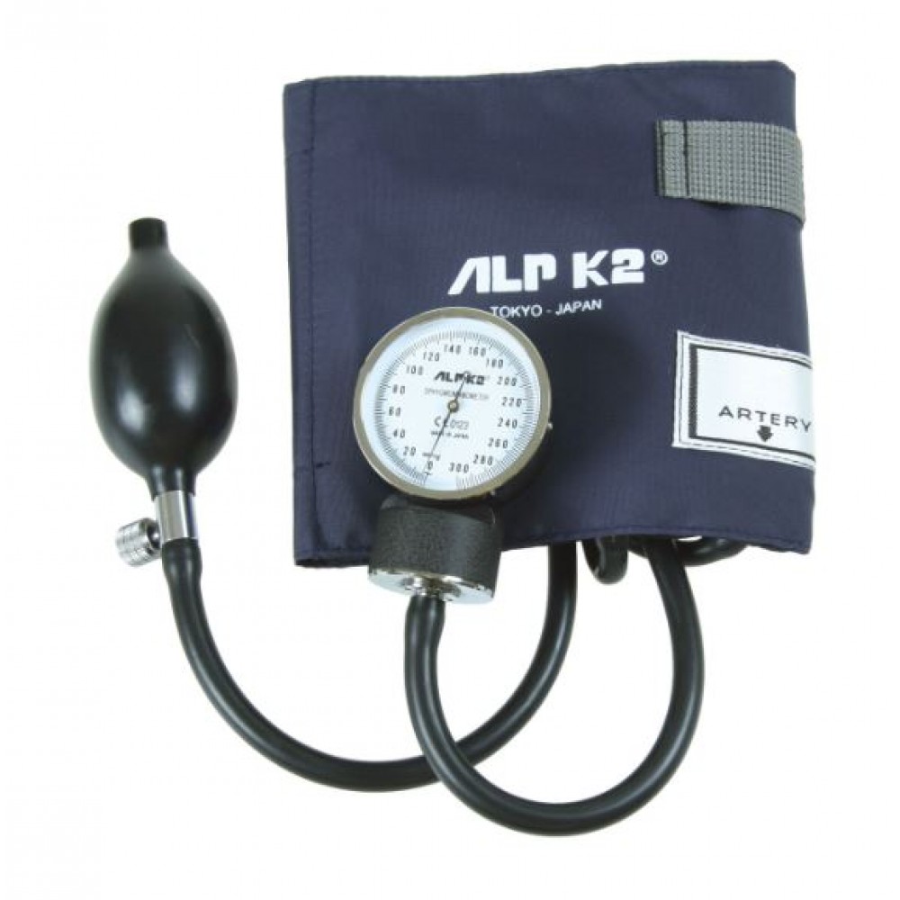 ALP K2 Aneroid Sphygmomanometer Two-Handed Manual BP Set