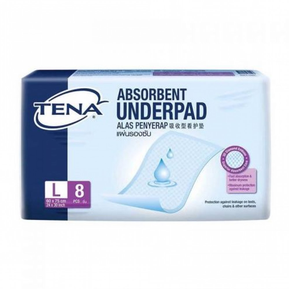 TENA Absorbent Underpad Incontinence Pad