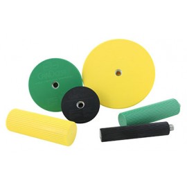 CanDo Wrist/Forearm Exerciser Set: 3 Semi-Spheres 3 Handles CanDo Wrist/Forearm Exerciser Set: 3 Semi-Spheres 3 Handles