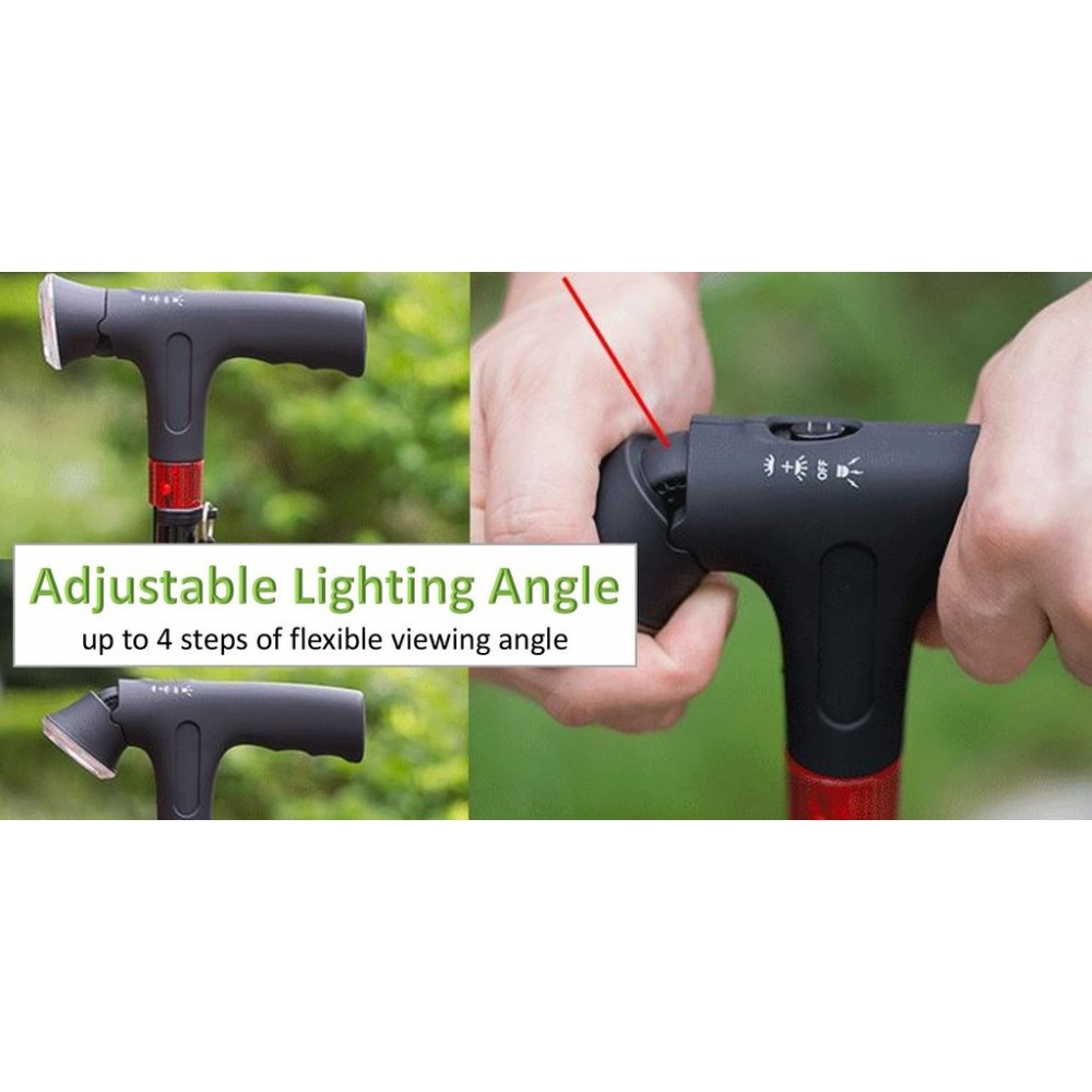 Smart Standard Walking Stick Walking Stick with Fall Alarm Walking