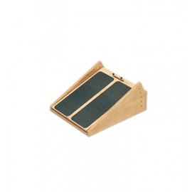 Incline Board - 5-level Wooden - 5, 10, 15, 20, 25 Degree Elevation - 14 x 18 inch Surface