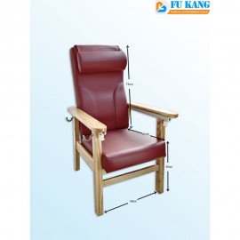 Wooden High Back Geriatric Chair with Plastic Meal Tray Wooden High Back Geriatric Chair with Plastic Meal Tray