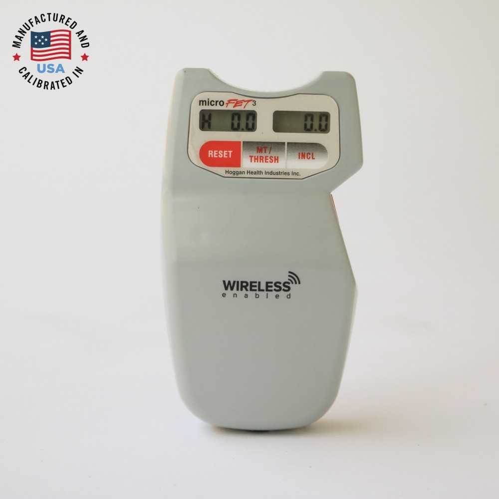 microFET®3 Dual-Function Digital Dynamometer and Inclinometer