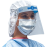 DeRoyal FACESHIELDZ Vented Foam w/Elastic Strap