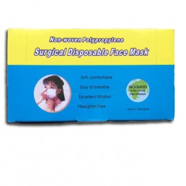 Disposable Surgical 3-ply Face mask Tie-on, Box of 50