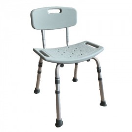 Height Adjustable Shower Chair Bath Stool