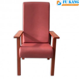 Geriatric Chair Wooden with High Backrest