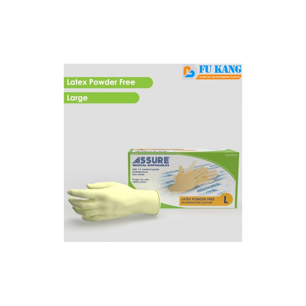 ASSURE Latex Medical Examination Powder Free Glove - Fu Kang Healthcare ...