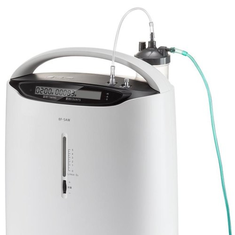 Yuwell 8F5A Oxygen Concentrator 5 Litre, 5 LPM Medical Grade Fu Kang