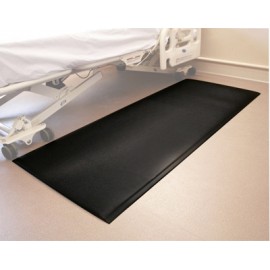 FabSafe Fall Mat - 70" L x 29" W x 5/8" D - Black