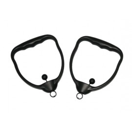 CanDo Exercise Band Tube HoldRite Handles - 1 Pair