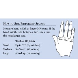 Preformed Functional Position Hand Splint