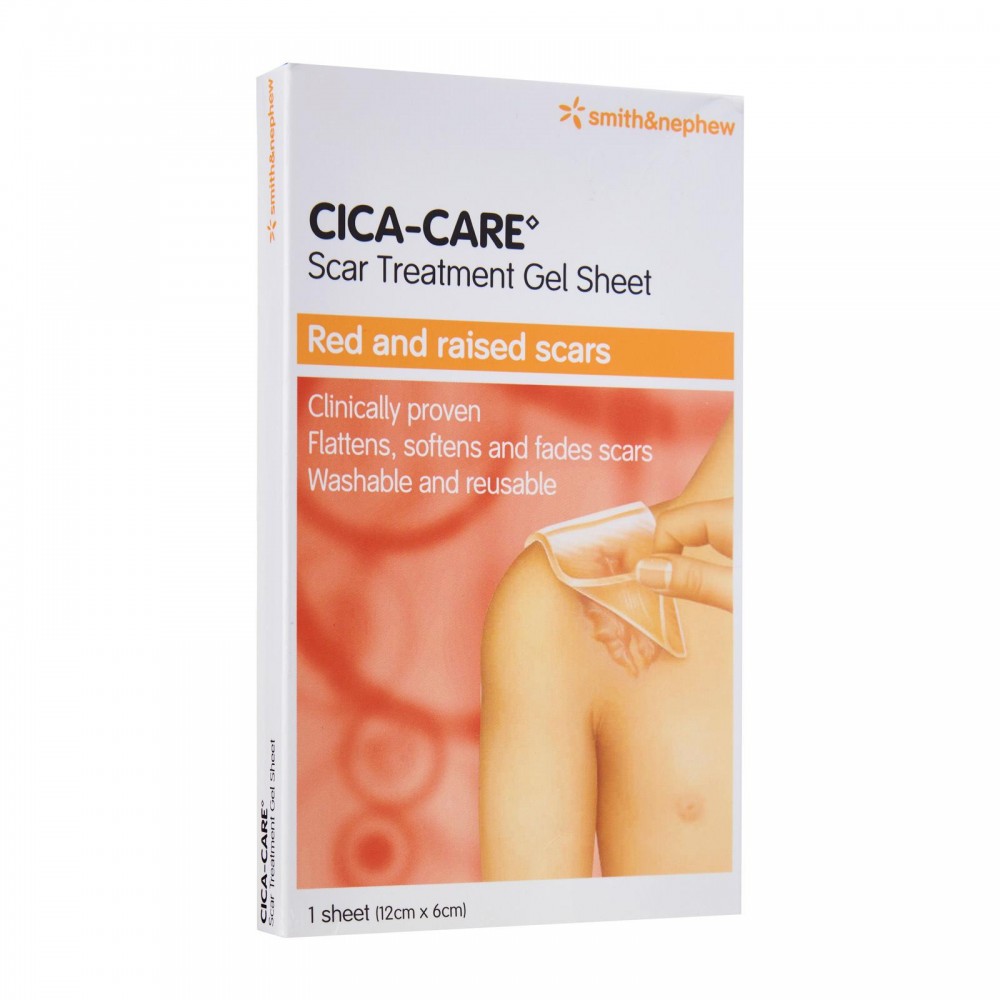 Smith & Nephew CICA-CARE 12cm x 6cm Scar Treatment Gel Sheet 1pc