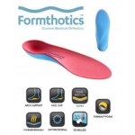 Formthotics 202 Full Length Medical Orthotics - Dual Density Blue/Red Insole