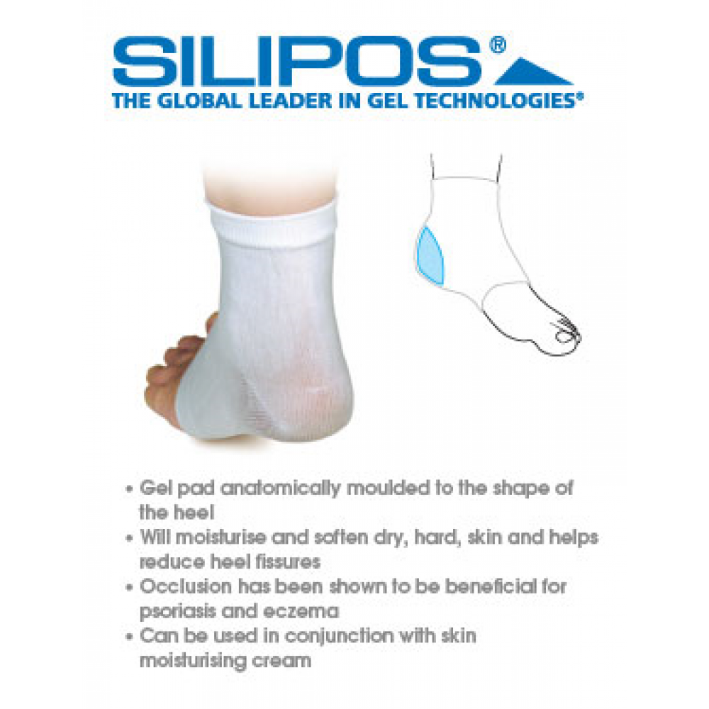 Silipos Silopad Soft Skin Heel Sleeve