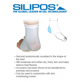 Silipos Silopad Soft Skin Heel Sleeve Silipos Silopad Soft Skin Heel Sleeve