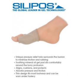 Silipos 92782 Deluxe Gel Bunion Sleeve One Size each Silipos 92782 Deluxe Gel Bunion Sleeve One Size each