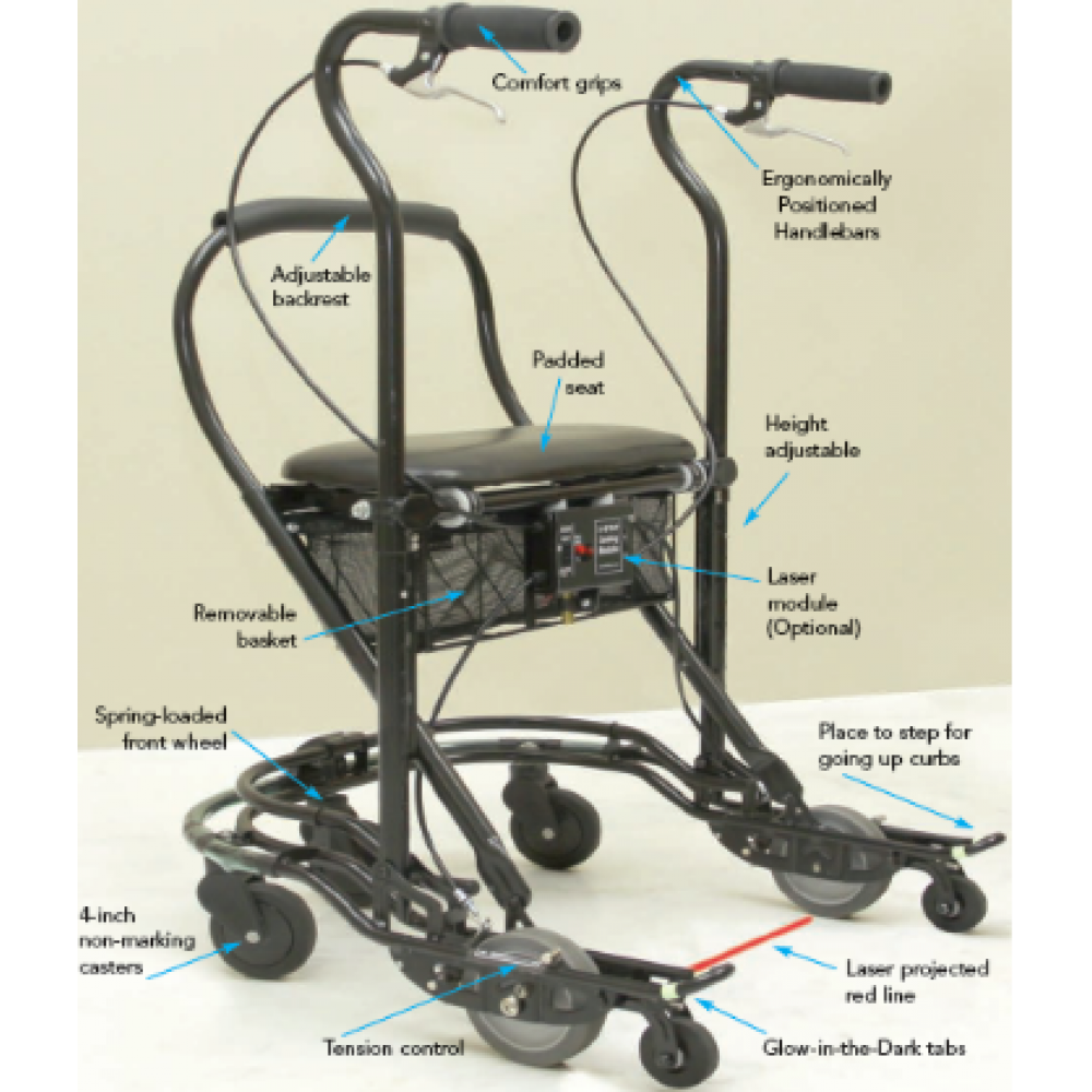 U-Step ll Walker Parkinson's Therapy Aid