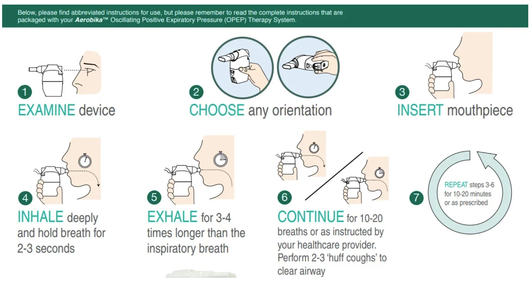 Aerobika OPEP Device - Mucus Clearance Devices - Respiratory Therapy - Fu Kang Healthcare Shop Online Aerobika OPEP Device - Mucus Clearance Devices - Respiratory Therapy - Fu Kang Healthcare Shop Online